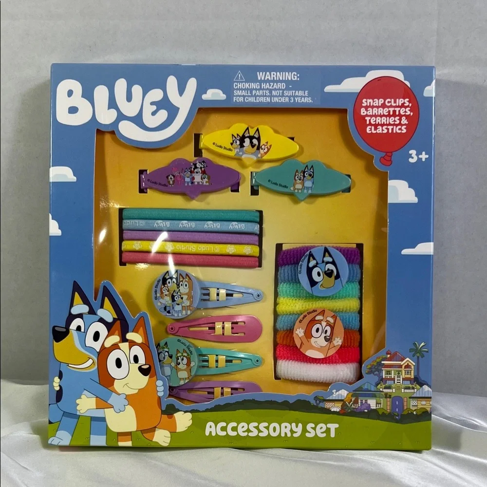 Bluey Girls‎ Hair Tie & Clip Accessory Set